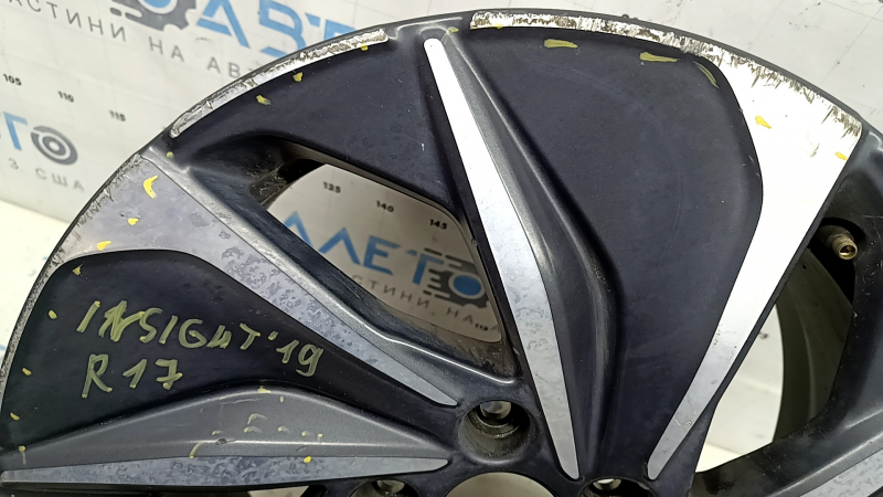 Колісний диск R17 x 7J Honda Insight 19-20 бордюрка