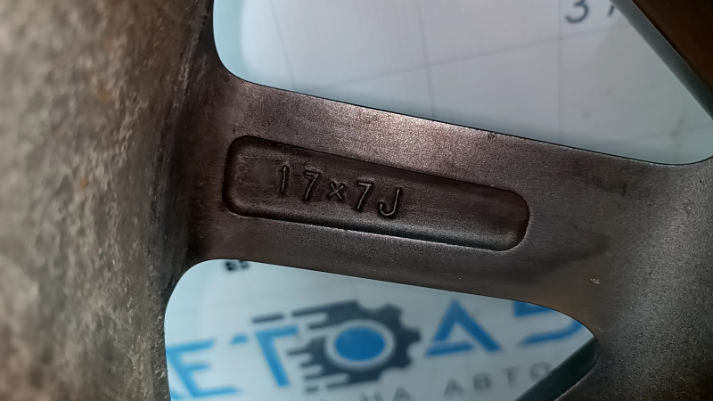 Колісний диск R17x7J 5*114.3 Toyota Prius V 15-17 бордюрка