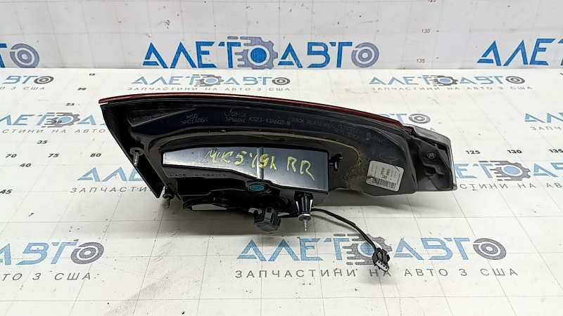 Фонарь внутренний крышка багажника правый Ford Fusion mk5 19-20 галоген+LED с хромом level 3, царапина