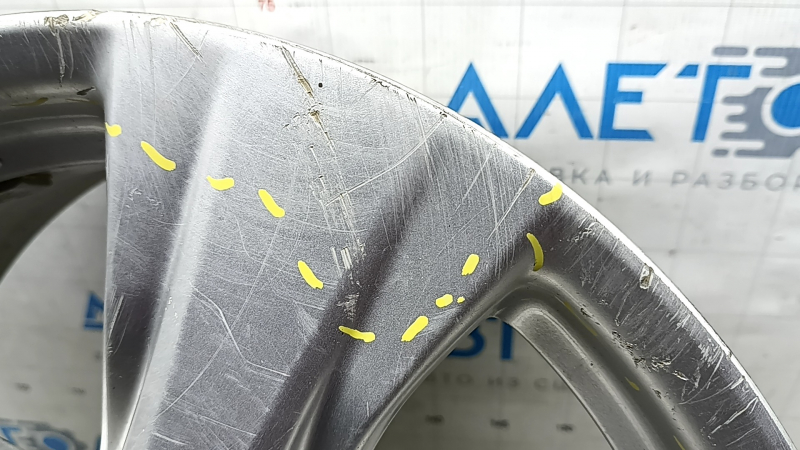 Диск колесный R17 x 7J Toyota Rav4 19-21 бордюрка