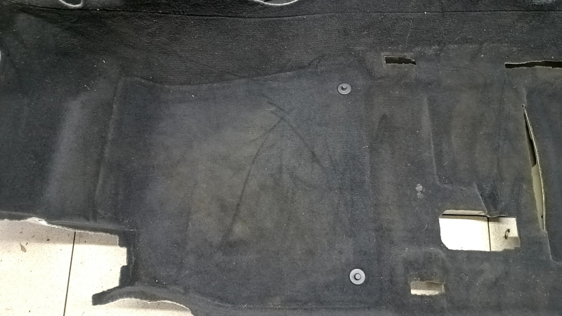 Покрытие пола Audi A6 C8 19-19 черное, под чистку