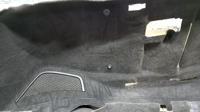 Покрытие пола Audi A6 C8 19-19 черное, под чистку