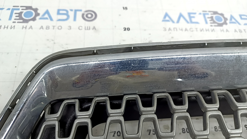 Грати радіатора grill Lincoln MKZ 17-20 хром, з емблемою, відколи