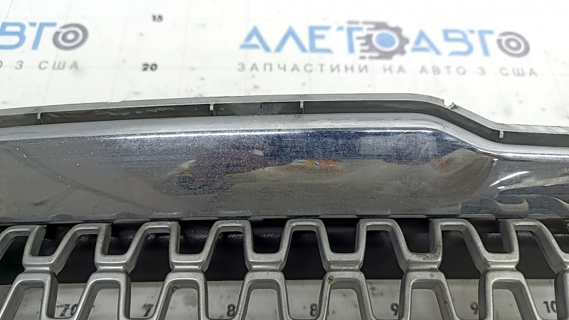 Грати радіатора grill Lincoln MKZ 17-20 хром, з емблемою, відколи