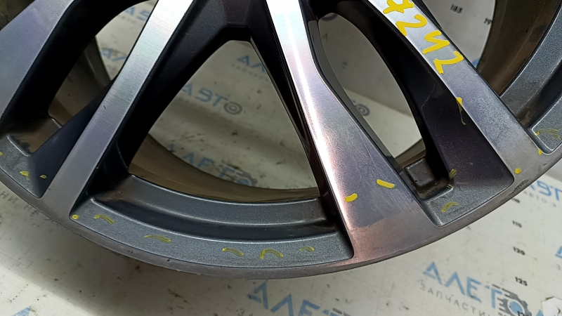 Колісний диск R19 8,5J ET:40 Audi A6 C8 19-23 стиль 42R, бордюрка