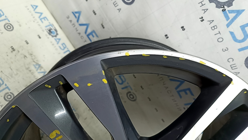 Колісний диск R19 8,5J ET:40 Audi A6 C8 19-23 стиль 42R, бордюрка