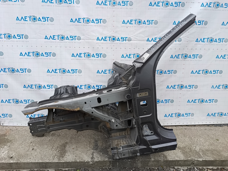 Четверть передняя левая Mercedes W213 E 17-23 отпилена, графит, без порога
