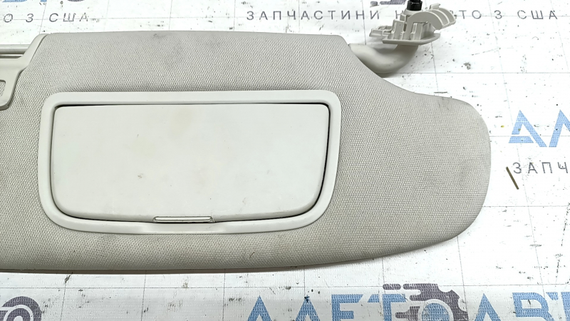 Козирок правий Ford Edge 15-24 сірий, без гачка, без заглушки, під хімчистку