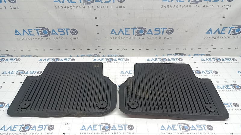 Комплект килимків салону гума 4шт Audi A5 F5 18-25 5D чорна