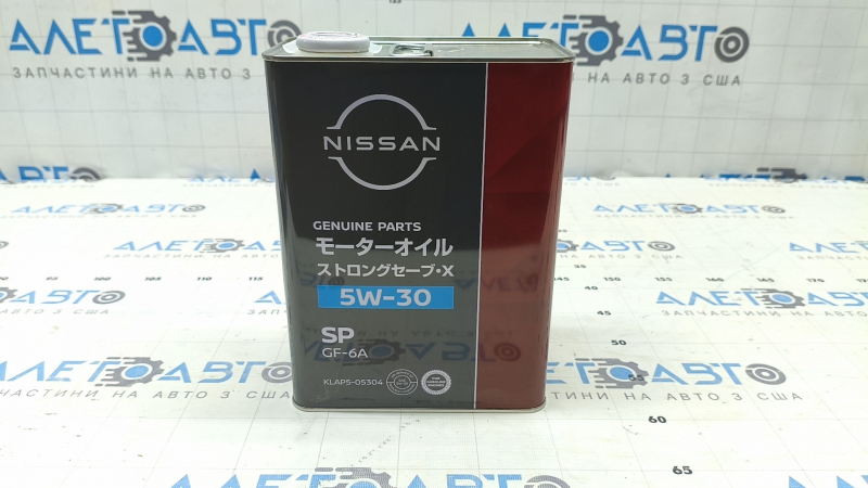 Масло моторне Nissan 5W-30 4л SN синтетик метал