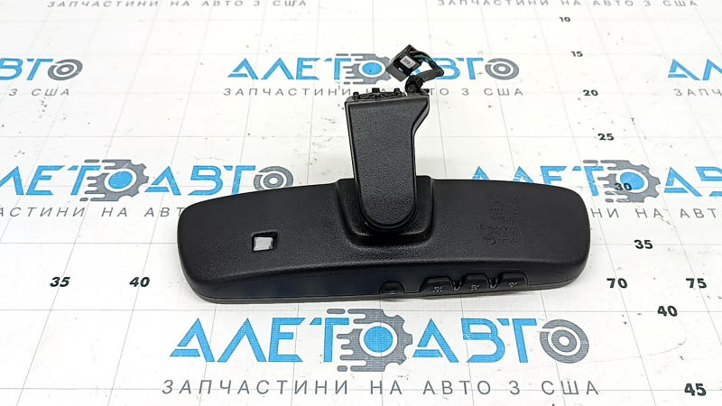 Зеркало внутрисалонное Subaru Forester 25-26 черное, автозатемнение, Homelink, царапины