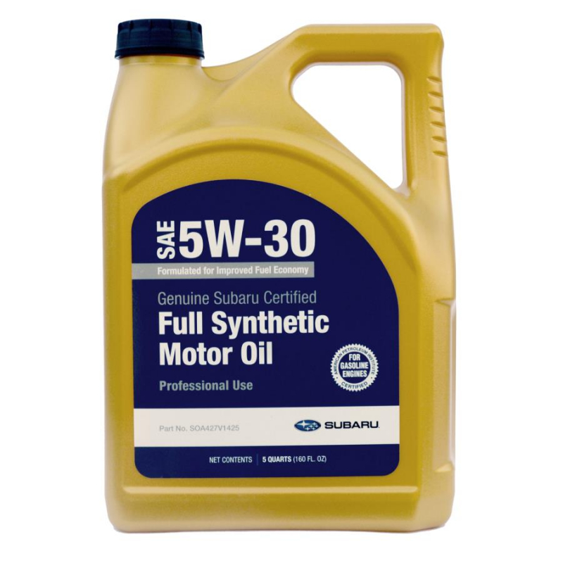 Масло моторное Subaru 5w-30 SP, 4,73л, синтетик