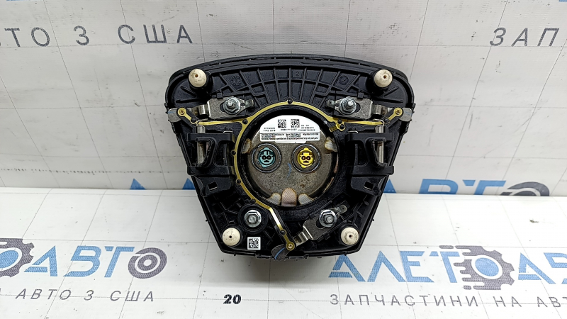 Подушка безопасности airbag в руль водительская Ford Escape MK3 17-19 рест, черная