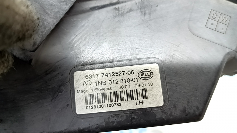 Противотуманная фара птф левая BMW X3 G01 18-19 светлая