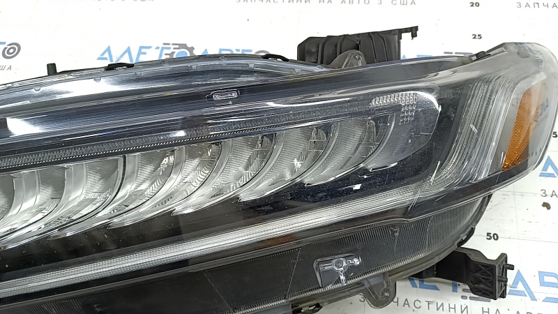 Фара передняя левая Honda Accord 18-22 hybrid, под полировку, потерта