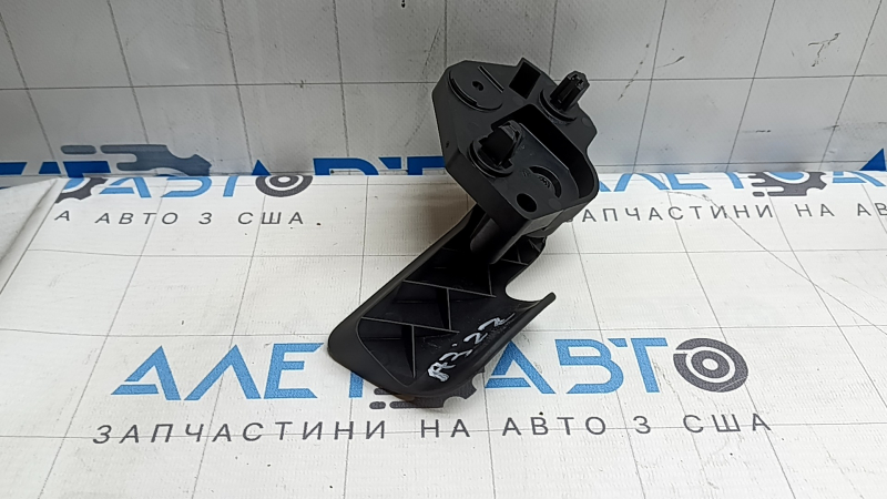 Ручка відкриття замку капота салонна Audi A3 22-26 чорна, з кронштейном, подряпини, заломи, тички