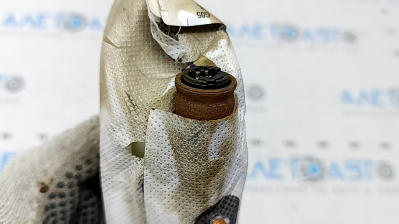 Подушка безпеки airbag заднього лівого сидіння BMW X5 G05 19-23 без обшивки, іржавий піропатрон