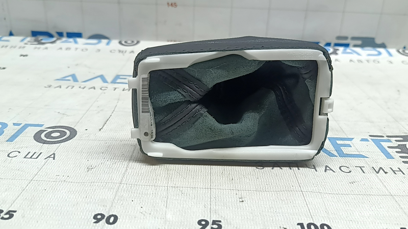 Ручка КПП Volvo XC60 20-21 T5, T6 чорна шкіра, з чохлом, потертості