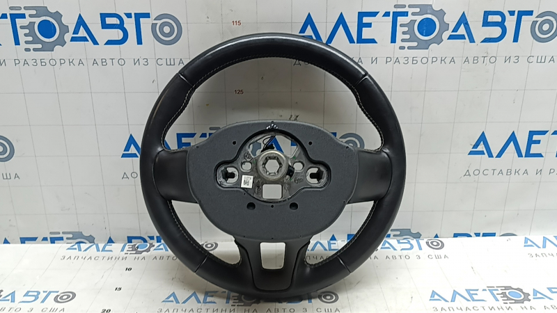 Кермо голе Volvo XC60 18-23 шкіра чорна з підігрівом, тип 1, подряпини, скол