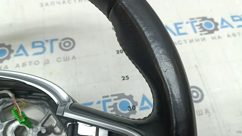Кермо голе Volvo XC60 18-23 шкіра чорна з підігрівом, тип 1, подряпини, скол