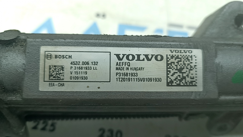 Рейка рульова Volvo XC60 18-26 електро, без тяг