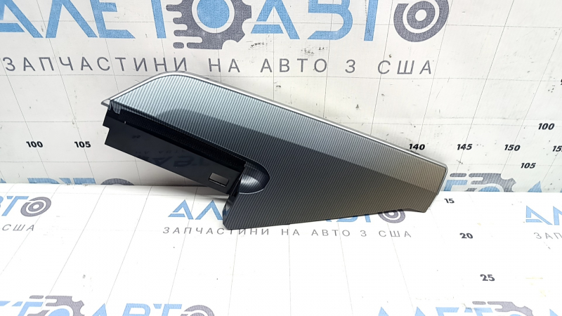 Накладка передньої панелі ліва Nissan Murano 25-26 Platinum, SL, блакитна з темно-коричневою