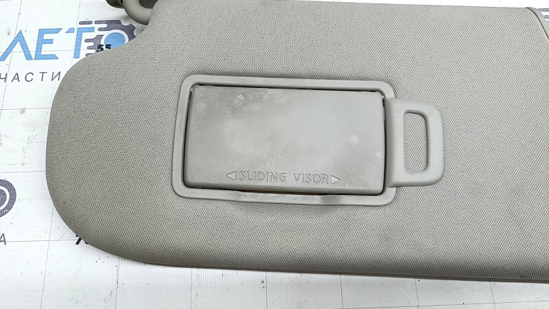 Козирок лівий Nissan Murano 25-26 бежевий, без гачка, під хімчистку