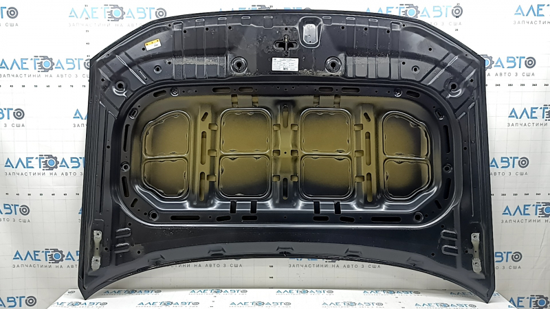 Капот голий Hyundai Santa Fe 24-26 сталь, чорний S3B