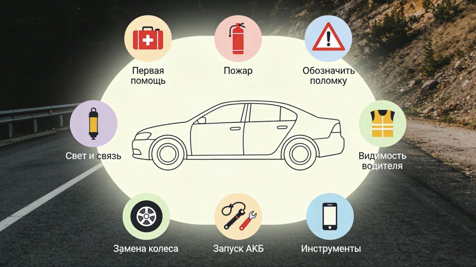 10 вещей, которые всегда должны быть в автомобиле