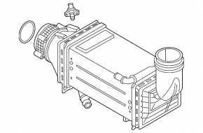 Интеркулер VW Jetta 22-26 1.5T