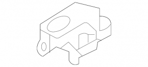 Кронштейн отбойника капота левый Volkswagen ID.4 21-26