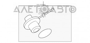 Кришка заливної горловини паливного бака Audi A3 8V 15-20