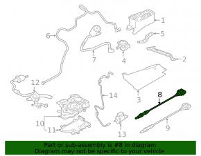 Лямбда-зонд первый Audi A4 B9 17-21 2.0T