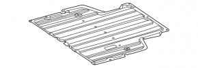 Захист двигуна ззаду Mercedes EQS-class V297 22-25