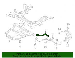 Рычаг нижний передний правый BMW 3 GT F34 14-19