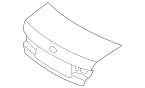 Кришка багажника Hyundai Sonata 11-14