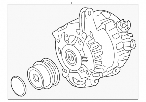 Генератор Ford Mustang mk6 15-23 2.3T