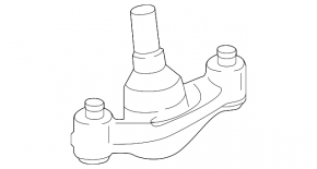 Кульова опора ліва Volvo S60 19-25