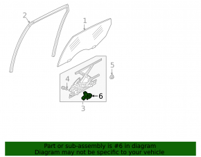 Мотор стеклоподъемника задний левый Infiniti QX50 19-25