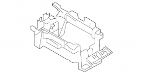 Крепление шифтера КПП Audi A3 22-26