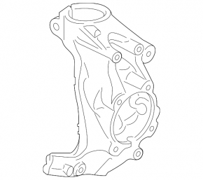 Цапфа передняя правая BMW 4 F32/33/36 14-20 RWD