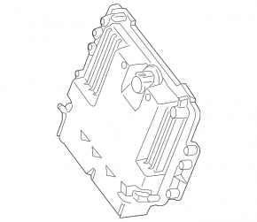 Блок ECU компьютер двигателя Ford Escape MK3 13-19 1.6T 2.0T