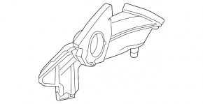 Воздухоприемник Chevrolet Malibu 19-25 1.5T, 1.8