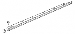 Поріг лівий VW Passat b8 16-19 USA R-Line
