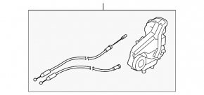 Замок двери задней правой Subaru Outback 15-17