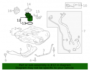 Топливный насос бензонасос Chevrolet Malibu 18-25 1.5T, 2.0T