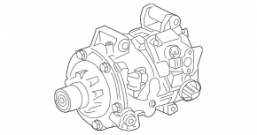 Компрессор кондиционера Lexus ES350 13-18