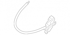 Замок кришки багажника Mercedes W213 E 17-23