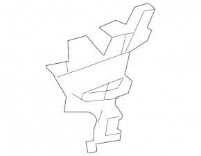 Повітряник охолодження гальм правий Land Rover Range Rover Velar 18-23 R-Dynamic, HST