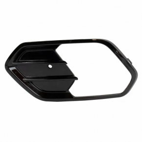 Решетка бампера левая Ford Escape MK3 17-19 рест, глянец, под птф